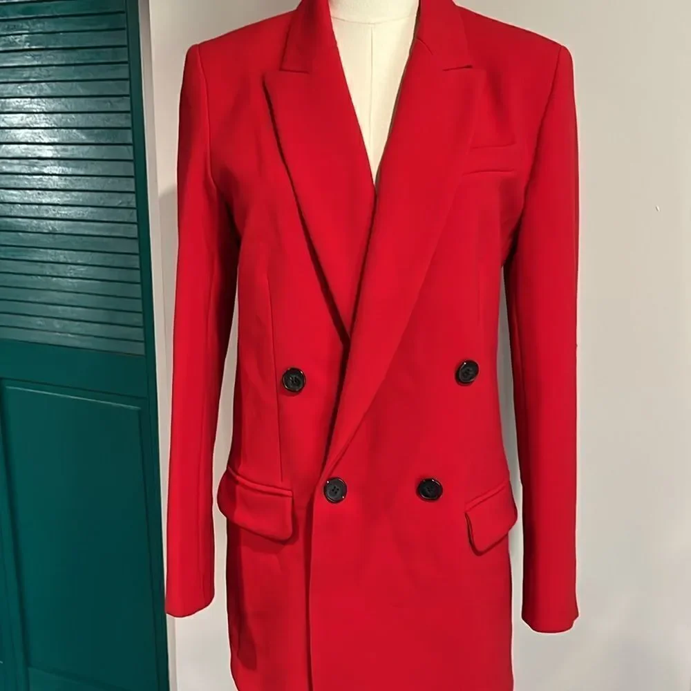 Ete Comme Hiver Paris Red Blazer NWT - small ($400)